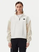 Bluzy damskie - Vans Bluza VN000H2AD0D1 Beżowy Relaxed Fit - miniaturka - grafika 1