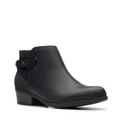 Botki damskie - Addiy Gladys [black leather] - rozmiar 37.5 - miniaturka - grafika 1