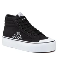 Trampki damskie - Trampki KAPPA - 243161 Black/White 1110 - miniaturka - grafika 1
