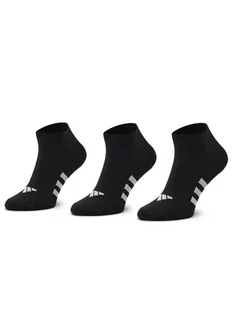adidas Zestaw 3 par niskich skarpet męskich Light IC9529 Czarny - Skarpetki męskie - miniaturka - grafika 1