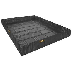 Wanna Wychwytowa Składana Quickberm Ze Wspornikami Typu L, Wys. 30 Cm 366 X 610 X 30 Cm, 6786 L - Pojemniki przemysłowe - miniaturka - grafika 1