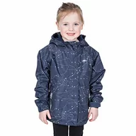 Kurtki i płaszcze dla dziewczynek - Trespass Vilma wodoszczelna kurtka dziewczęca, granatowa, 3/4 FCJKRAO10004_NA13/4 - miniaturka - grafika 1