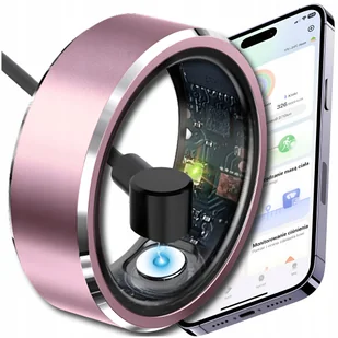 Smart Ring Inteligentny Pierścionek Tętno Ciśnienie Sen Sport Smartring - Smartband - miniaturka - grafika 1