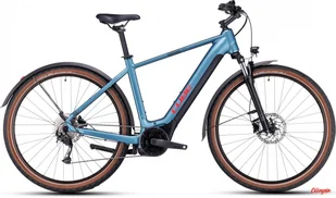Rower elektryczny Cube Nuride Hybrid Performance 625 Allroad metalblue´n´red 2023 - Rowery elektryczne - miniaturka - grafika 1