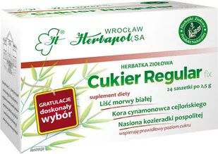 Herbapol Herbata Cukier Regulator 60.0 g - Herbata - miniaturka - grafika 1