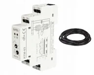 Bezpieczniki elektryczne - Zamel Regulator temperatury od -10 do 90 st. C jednomodułowy z nastawą histerezy 0,25-2 st. C RTM-03 EXT10000251 EXT10000251 - miniaturka - grafika 1