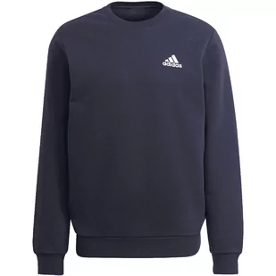 Bluza męska adidas Essentials Fleece granatowa H42002 S - Bluzy męskie - miniaturka - grafika 1