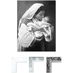 Obraz Matka Boża z Dzieciątkiem Jezus - Ikony i obrazy sakralne - miniaturka - grafika 1