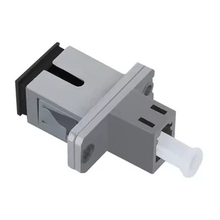 Qoltec Adapter światłowodowy hybrydowy LC/UPC-SC/UPC simplex MultiMode AKQOLKSSMA54146 [6789760] - Patchcordy - miniaturka - grafika 1
