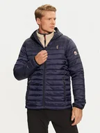 Kurtki męskie - Aulp Kurtka zimowa Maxim Granatowy Regular Fit - miniaturka - grafika 1