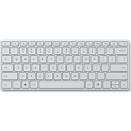 Klawiatury - Microsoft Designer Compact Keyboard Wireless Bluetooth Glacier White (21Y-00039) - miniaturka - grafika 1