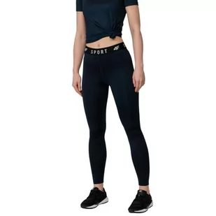 Legginsy 4F W H4Z22 SPDF351 (kolor Granatowy, rozmiar S) - Legginsy - miniaturka - grafika 2