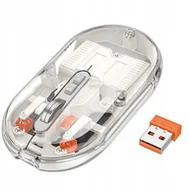 Myszki - Myszka bezprzewodowa Hoco 2,4G 1600 dpi dual mode bluetooth GM35 biała - miniaturka - grafika 1