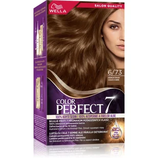 Wella Color Perfect farba do włosów odcień 6/73 Toffee Chocolate 1 szt. - Farby do włosów i szampony koloryzujące - miniaturka - grafika 1