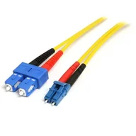 Kable światłowodowe - StarTech 10m LC-SC kabel optyczny Żółty - miniaturka - grafika 1