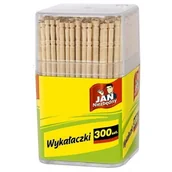 Folia, papier śniadaniowy, serwetki - JAN NIEZBĘDNY wykałaczki pudełko 300szt. - miniaturka - grafika 1