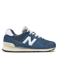 Sneakersy męskie - Sneakersy New Balance U574RBJ Niebieski - miniaturka - grafika 1