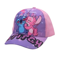 Czapki dla dzieci - TEMU Czapka baseballowa z nadrukiem Stitch Cartoon - oddychająca siatka z tyłu, ochrona przed słońcem, regulowana snapback dla chłopców i dziewcząt, - miniaturka - grafika 1