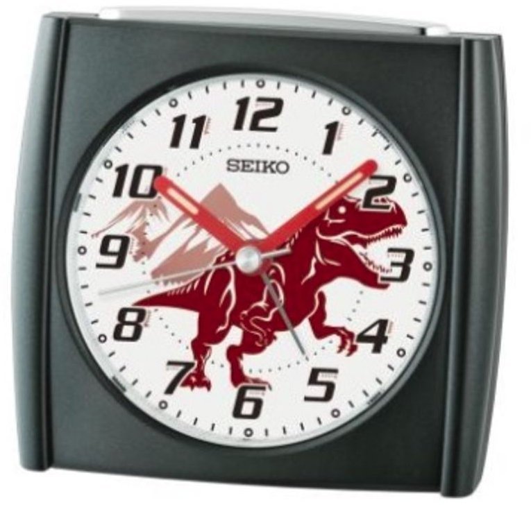 Seiko Budzik Seiko QHE212K 9 cm dinozaur .