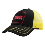 Czapki i chusty sportowe męskie - czapka trucker AC/DC - LOGO - miniaturka - grafika 1