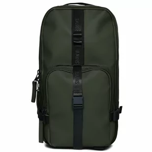 Rains Trail Plecak 42 cm Komora na laptopa green - Torby na laptopy - miniaturka - grafika 1