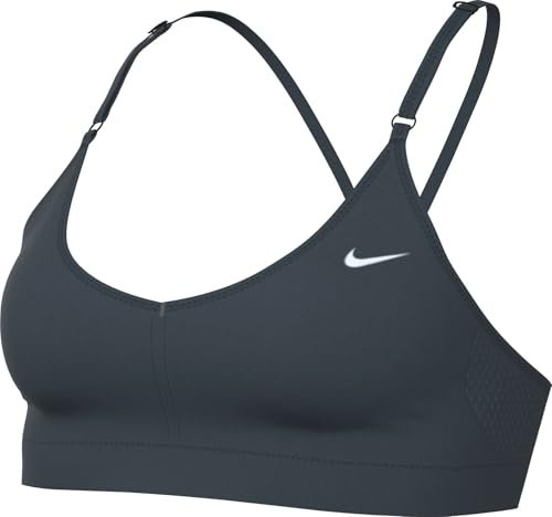 Nike Damski biustonosz sportowy W Nk Indy z dekoltem w serek