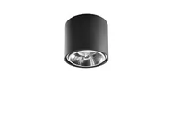 Lampy sufitowe - Sollux Lighting Plafon TIUBE czarny - miniaturka - grafika 1