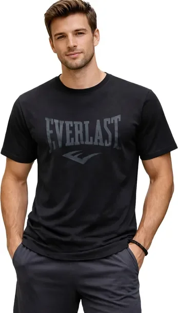 T-shirt koszulka męska EVERLAST bawełna r. XL Black
