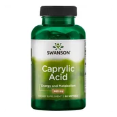 Witaminy i minerały - SWANSON Kwas kaprylowy 60 szt. - miniaturka - grafika 1