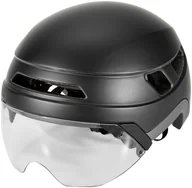 Kaski rowerowe - Lazer Urbanize NTA MIPS Helmet with LED, matte black L | 58-61cm 2021 Kaski miejskie i trekkingowe FA003711191 - miniaturka - grafika 1