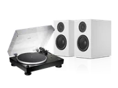 Zestawy stereo - Audio-Technica AT-LP5X (czarny) + A28 (biały) - miniaturka - grafika 1