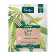 Maseczki do twarzy - Kneipp Maska do twarzy na tkaninie Chill out Nasiona konopii i paczula 18.0 ml - miniaturka - grafika 1