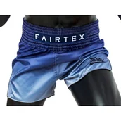 Spodnie sportowe męskie - Fairtex Spodenki Tajskie Muay Thai BS1905 Blue - miniaturka - grafika 1