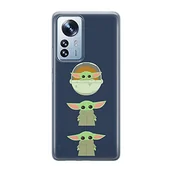 Etui i futerały do telefonów - Etui dedykowane do Xiaomi 12 PRO wzór:  Baby Yoda 007 oryginalne i oficjalnie licencjonowane - miniaturka - grafika 1