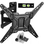 Uchwyty do telewizora - King Mount Uchwyt TV KG-1032 Florida 22" - 65" Obrotowy Uchwyt do Telewizora Vesa 75x75 - 400x400 40 kg Czarny - miniaturka - grafika 1