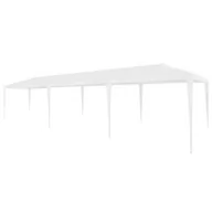 Pawilony ogrodowe - vidaXL Namiot imprezowy, 3 x 9 m, PE, biały - miniaturka - grafika 1