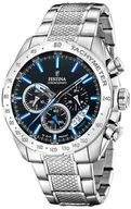 Zegarki męskie - Zegarek Festina F20668-6 Timeless Chronograph - miniaturka - grafika 1