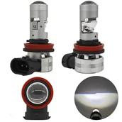 Żarówki samochodowe - żarówki LED H11 12-24V CANBUS, do lamp z USA, własna linia odcięcia 2 szt. nie wymieniaj lamp tylko żarówkę - miniaturka - grafika 1