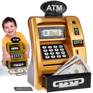 DLA DZIECI  MUZYCZNY BANKOMAT  SKARBONKA - Skarbonki - miniaturka - grafika 1