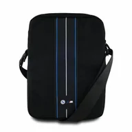 Torby na laptopy - Torba BMW BMTB8COMPVSKL Tablet 8" czarny/black Nylon Blue Stripe - miniaturka - grafika 1