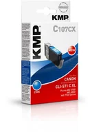 Tusze zamienniki - KMP C107CX nabój z tuszem Cyjan - miniaturka - grafika 1