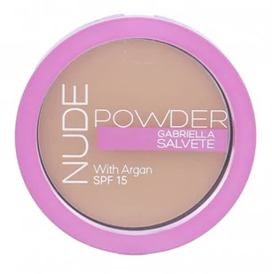 Gabriella Salvete Nude Powder SPF15 8g W Puder 01 Pure Nude 70874 - Pudry do twarzy - miniaturka - grafika 1
