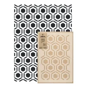 Scrapbooking - Szablon malarski wielokrotny powtarzalny // HEXAGON GEOMETRIC - miniaturka - grafika 1