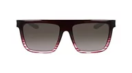 Okulary przeciwsłoneczne - Dragon Damskie okulary przeciwsłoneczne Tempest z Lumalenami, gradientowe fiołkowe z soczewką Ll Brown Gradi, jeden rozmiar, Fioletowy gradient z soczewką Ll Brown Gradi, Rozmiar uniwersalny - miniaturka - grafika 1