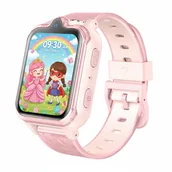 Smartwatch - Voomi Kids Duo Pro 4G GPS Różowy - miniaturka - grafika 1