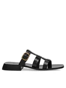 Klapki i japonki damskie - Gino Rossi Klapki MALI-112791 Czarny - miniaturka - grafika 1