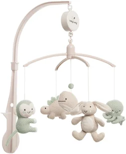 New! Baby's only musical carousel animals 0+ Laurel green/ Warm linen BO-815.023.062.50 - Karuzele dla niemowląt - miniaturka - grafika 1