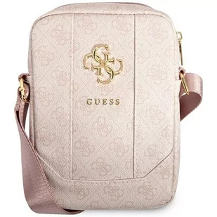 Guess Torba GUTB8G4GFPI 8" różowa pink 4G Big Metal Logo - Torby na laptopy - miniaturka - grafika 3