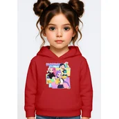 Bluzy dla dziewczynek - BLUZA DZIECIĘCA K-POPOWE ŁOWCZYNIE DEMONÓW HUNTRIX 146-152 Z KAPTUREM - miniaturka - grafika 1