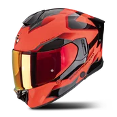 Kaski motocyklowe - Kask Integralny Scorpion EXO-530 Air Clip Czerwony/CzarnyS - miniaturka - grafika 1